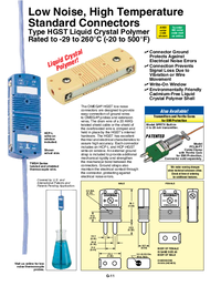 Thumbnail of document Data Sheet - HGST-E-F Low-Noise Standard Size Thermocouple Connectors